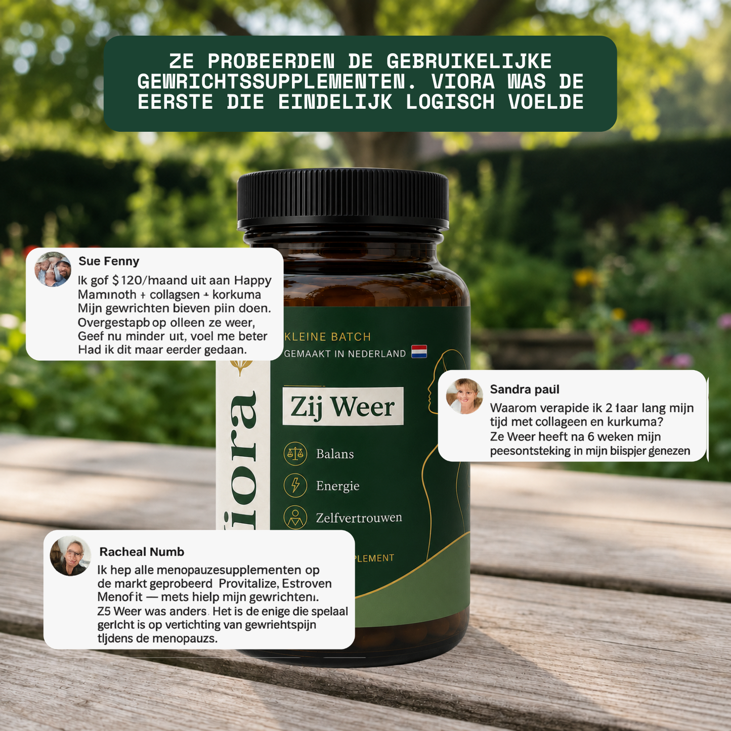 Viora - Menopauze Gewrichtsondersteuning